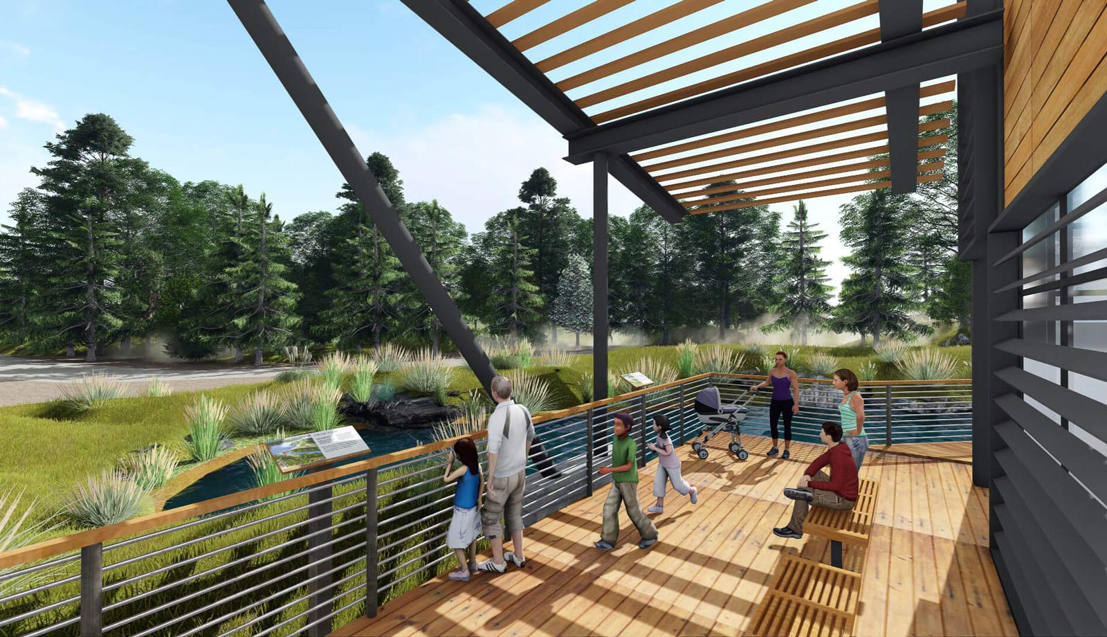 Latta Visitor Center BB+M Architecture